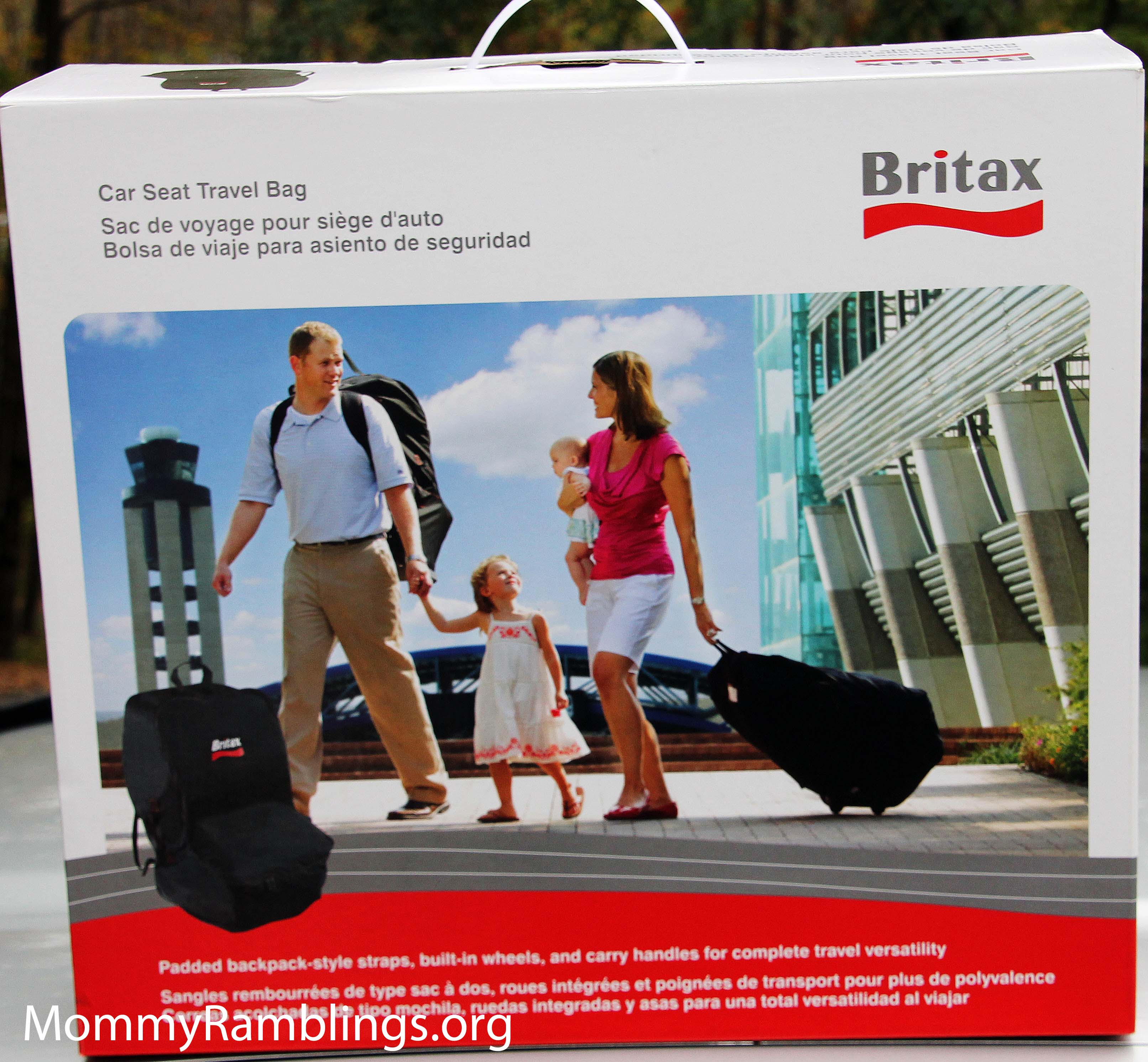britax car seat travel